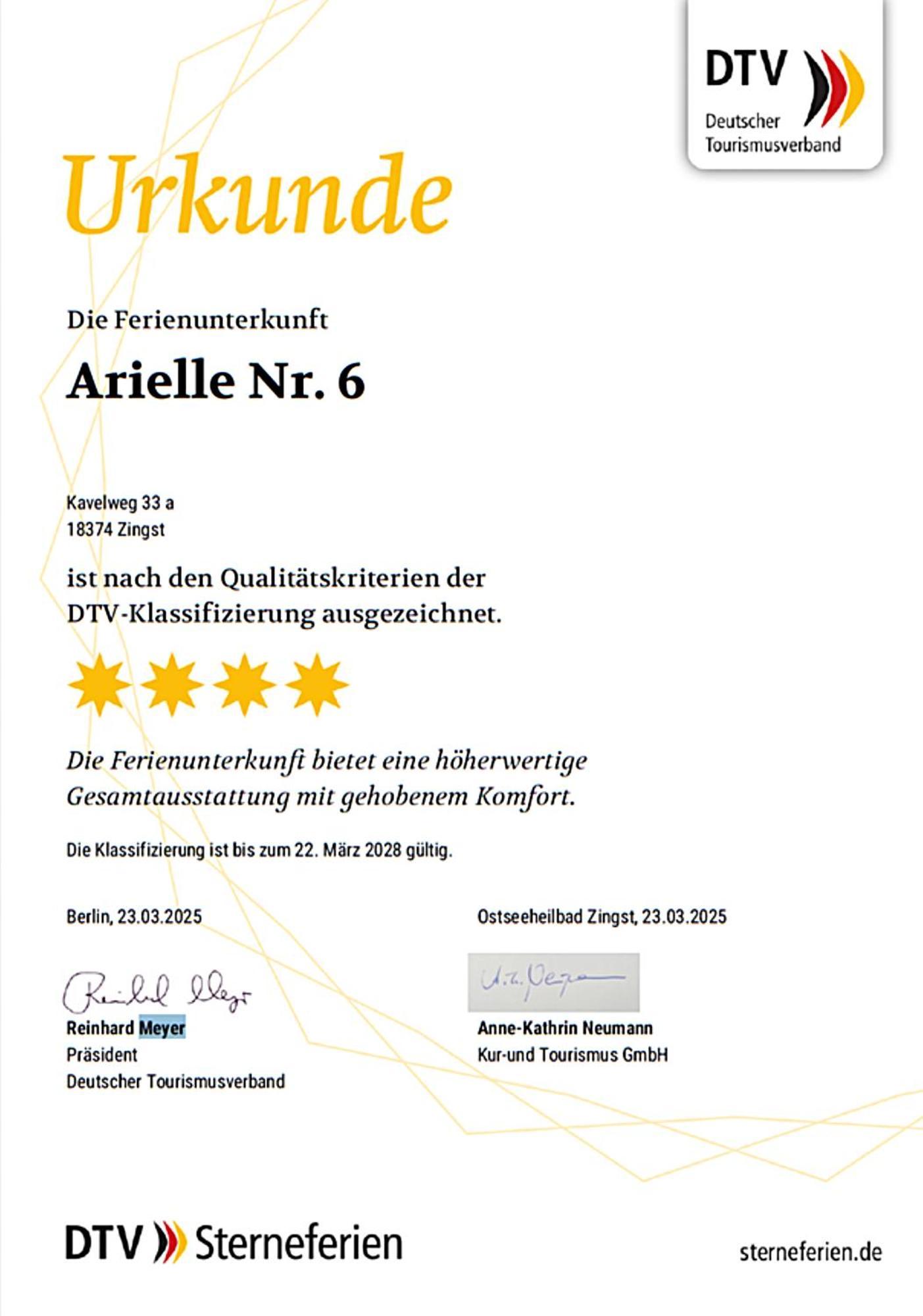 Arielle Nr 6 - Fuer Die Schoenste Zeit Des Jahres - Zingst Buitenkant foto